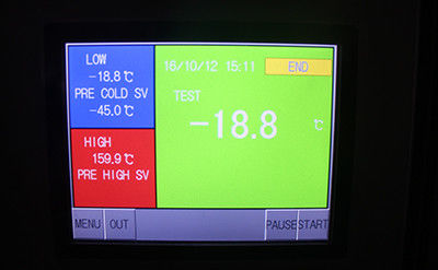 Dispositif d'essai de machine de chambre de choc thermique de -70℃